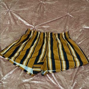 Striped shorts